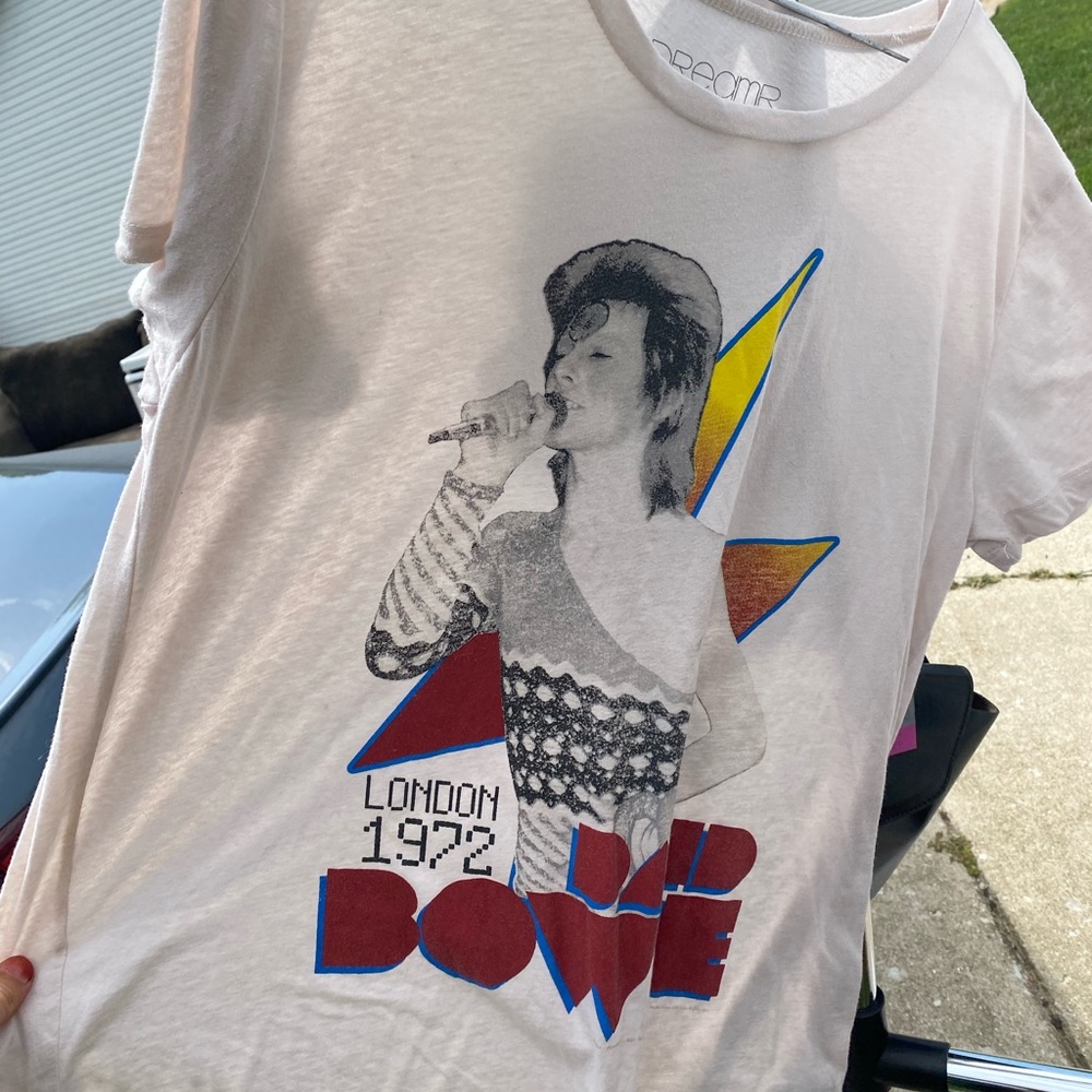David Bowies Original 1972 Men’s Tee